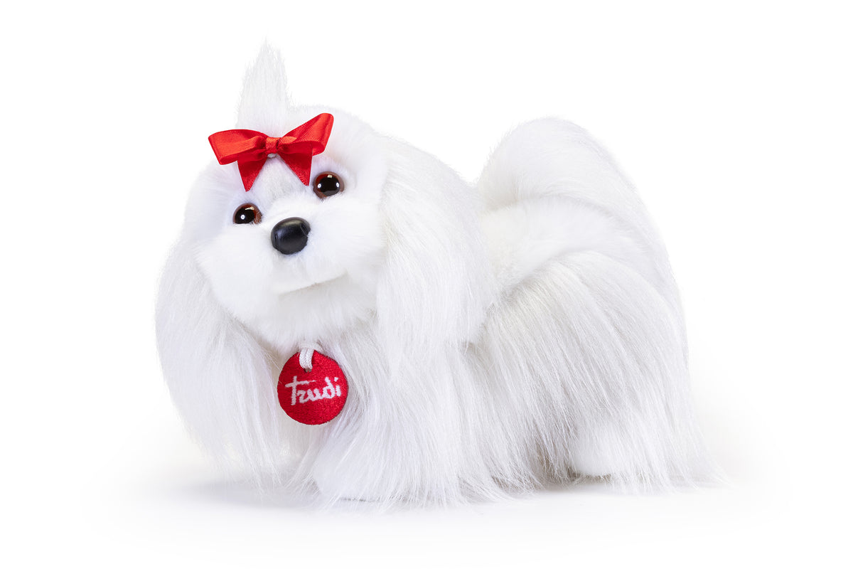 Peluche cane maltese Maltese Lulù taglia S TRUDI - immagine 2
