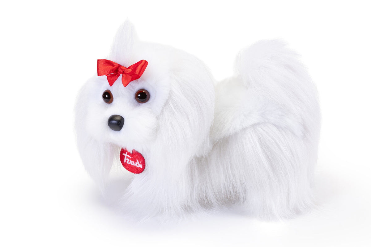 Peluche cane maltese Maltese Lulù taglia S TRUDI - immagine 1