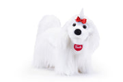 Peluche cane Maltese Lulù taglia M TRUDI - immagine 1