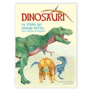 LIBRO DINOSAURI LA STORIA DEI GRANDI RETTILI