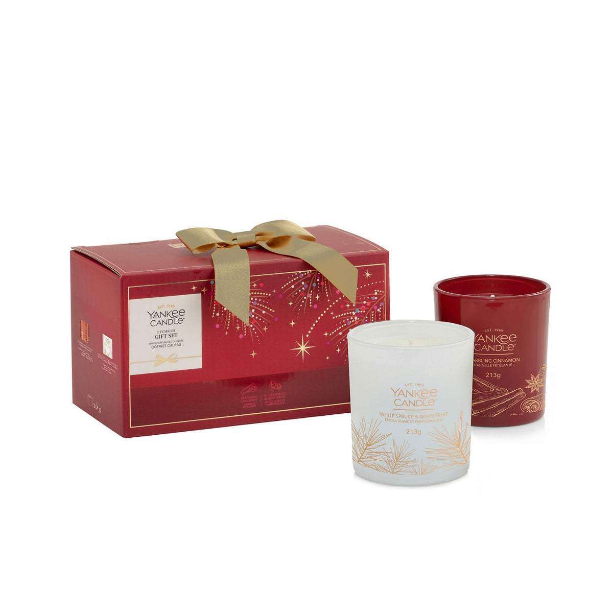 Confezione Regalo 2 Candele Tumbler Festive Yankee Candle