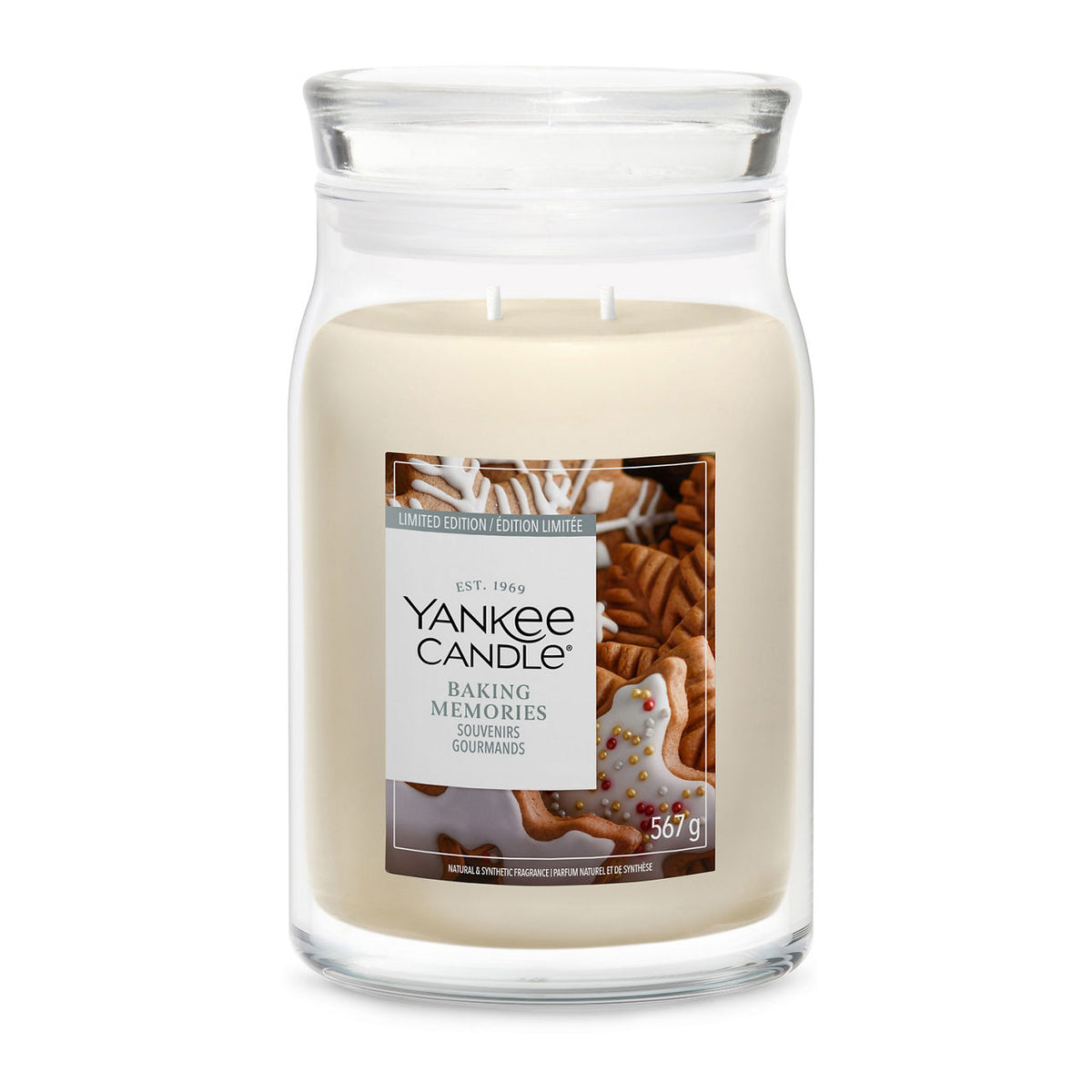 Candela Baking Memories 567g Bianco Yankee Candle