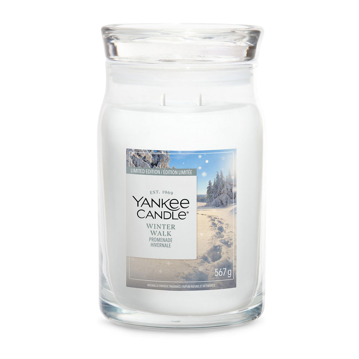 Candela Winter Walk 368g Bianca Yankee Candle