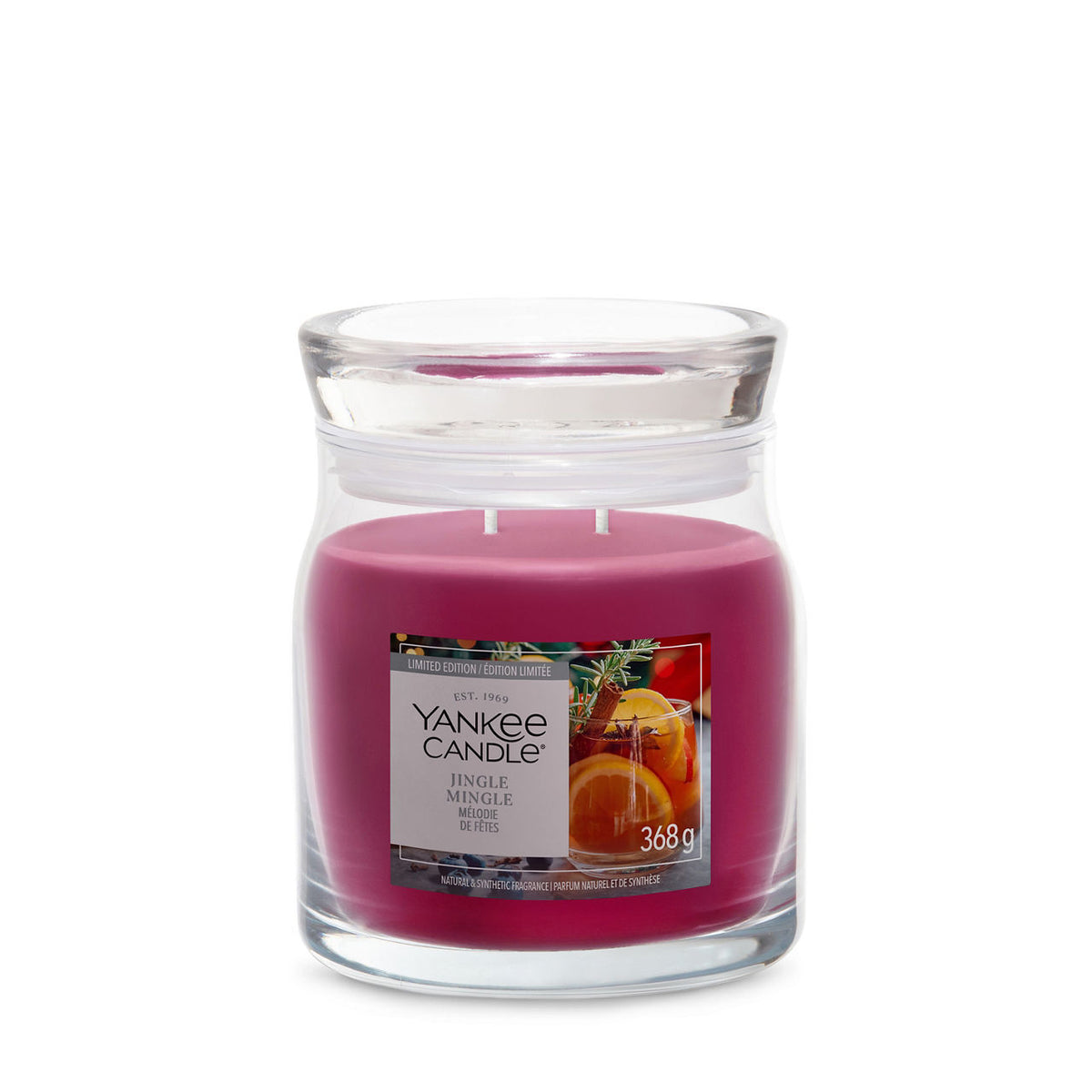 Candela Jingle Mingle 368g Rosso Yankee Candle