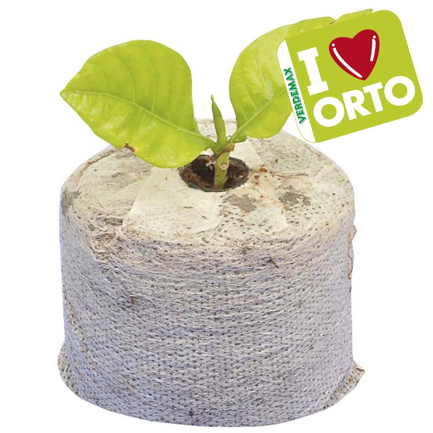 12 PASTIGLIE FIBRA COCCO CON TESSUTO 45XH10CM