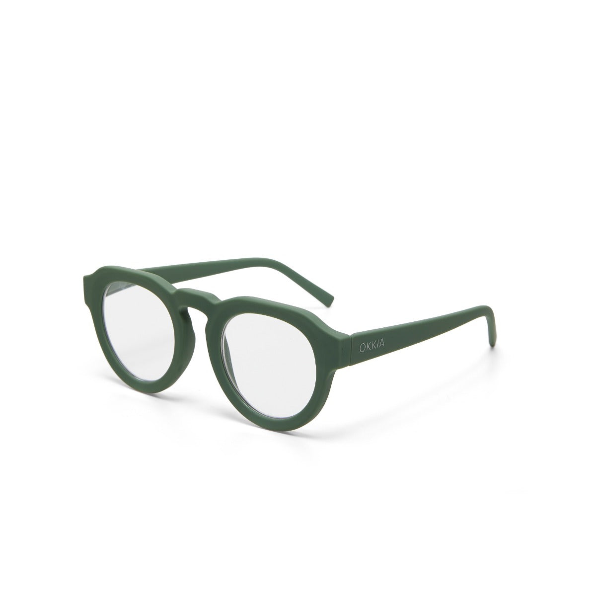 OCCHIALE DA LETTURA PREMONTATO ZENO ROUND +2.50 VERDE