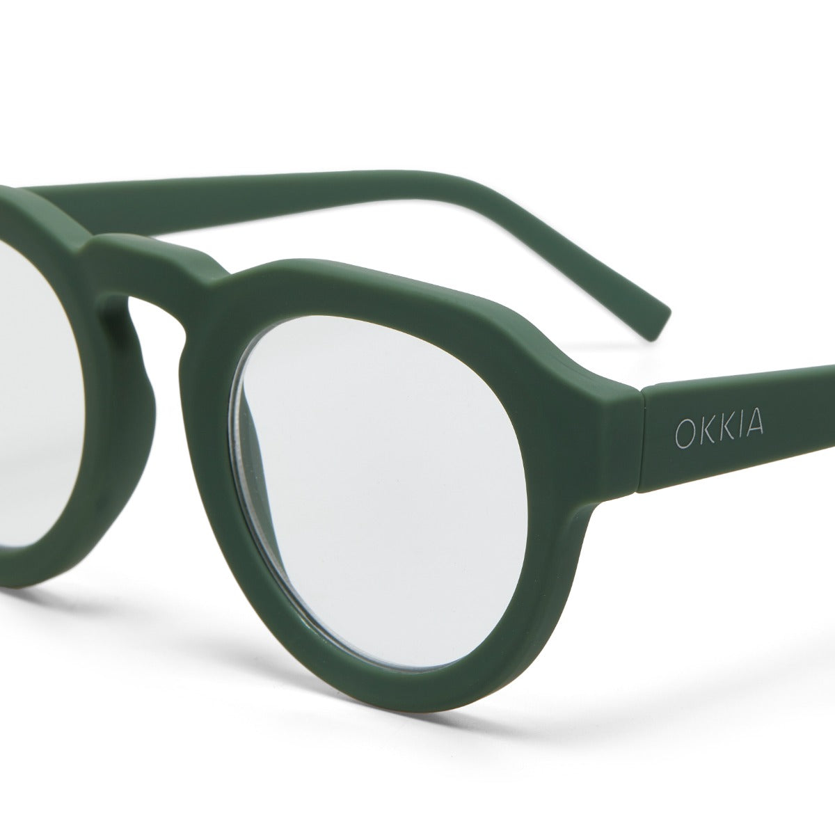 OCCHIALE DA LETTURA PREMONTATO ZENO ROUND +1.00 VERDE