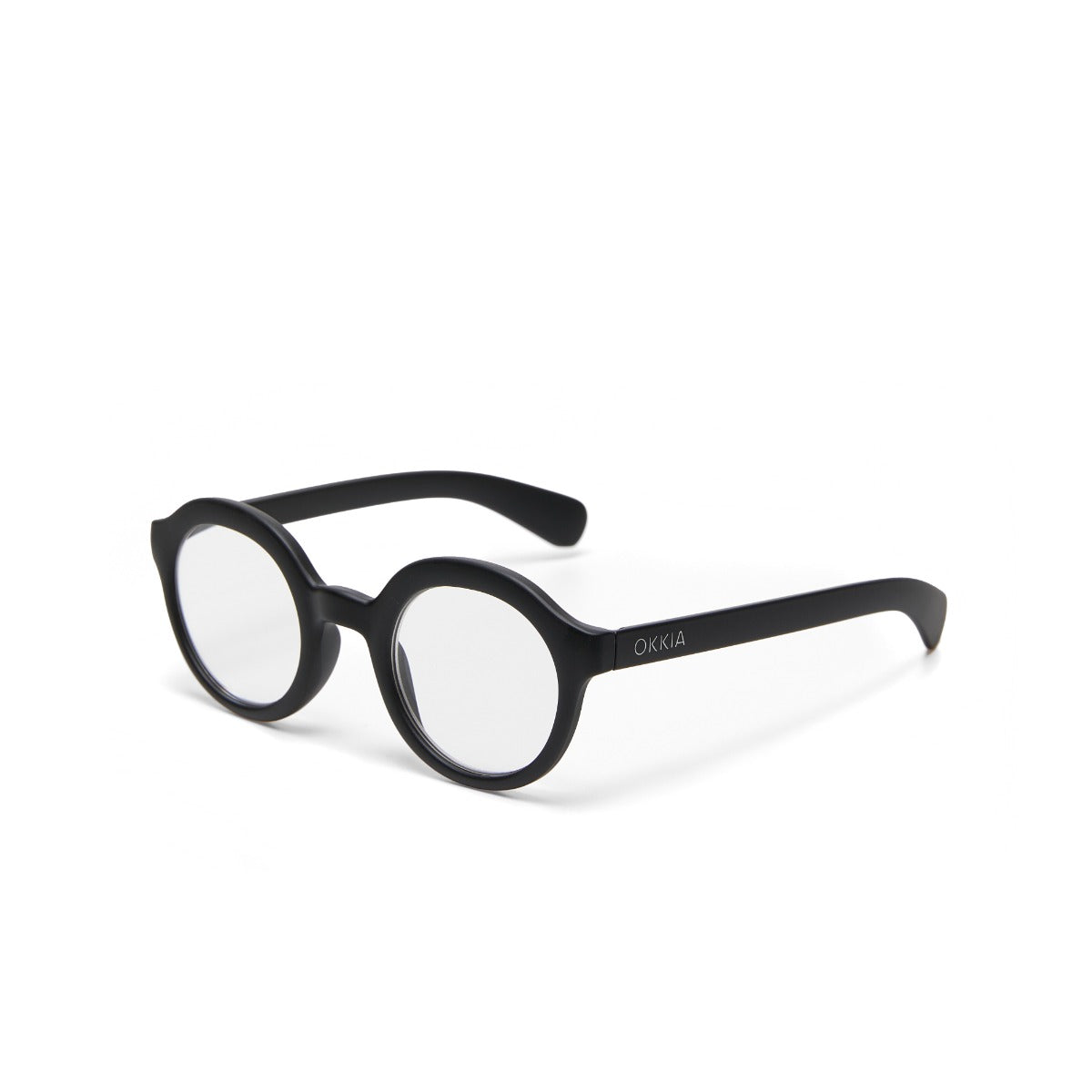 OCCHIALE LAURO LETTURA ROUND +1.50 NERO