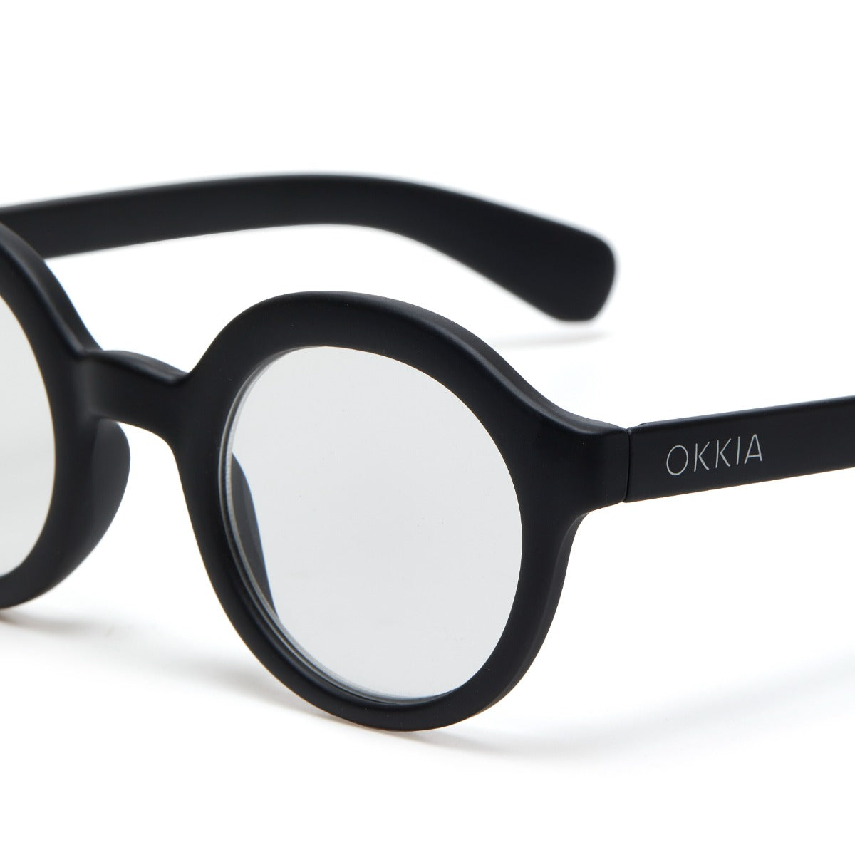 OCCHIALE LAURO LETTURA ROUND +1.50 NERO