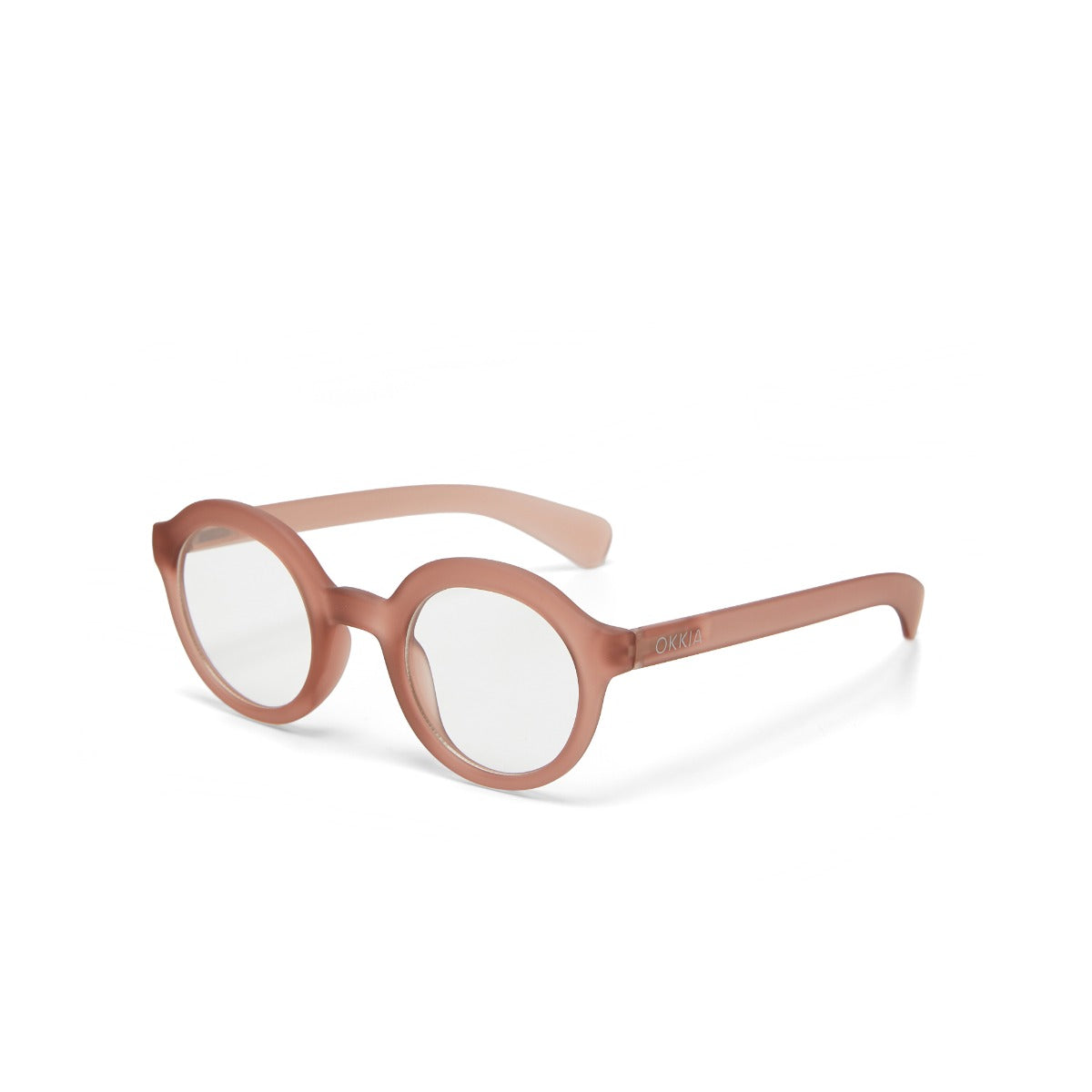OCCHIALE DA LETTURA PREMONTATO LAURO ROUND +1.50 ROSA