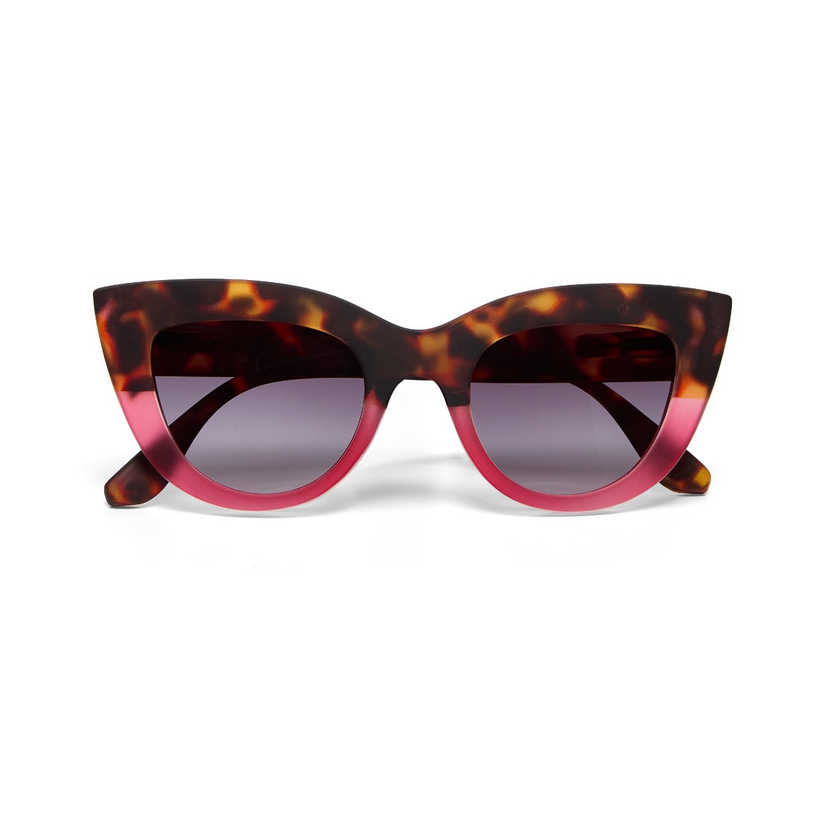 OCCHIALE DA SOLE CLAUDIA BIG CAT EYE HAVANA PINK