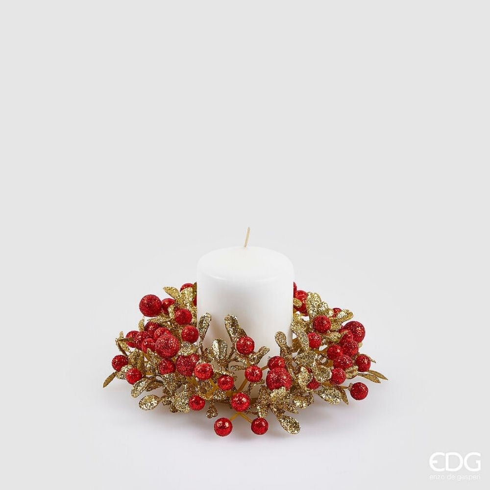 Kranz Beeren Rot Gold D12 EDG