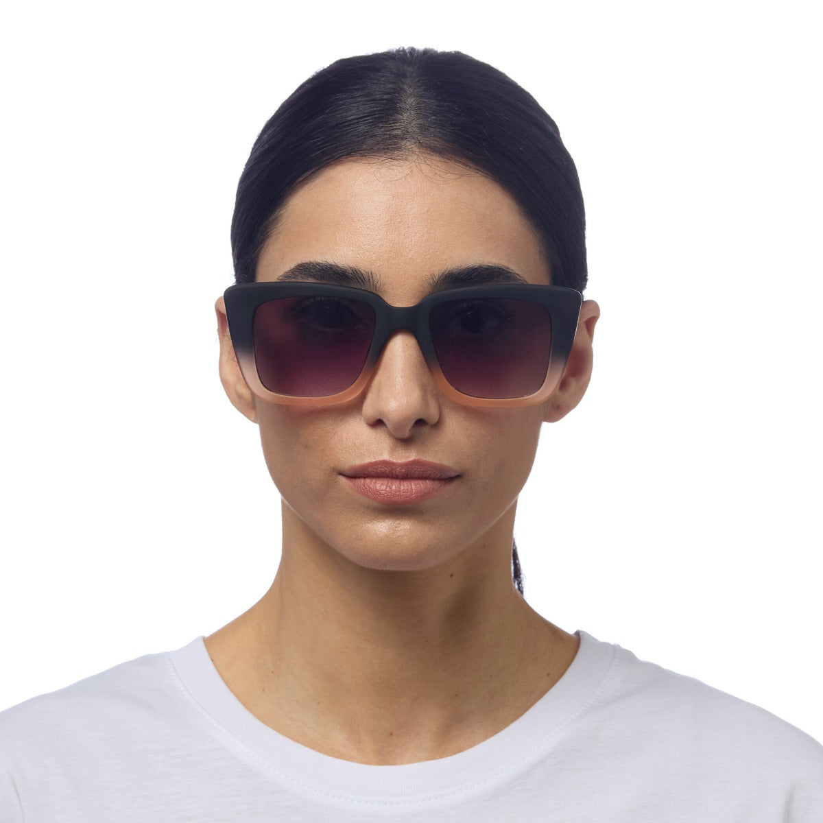 OCCHIALE DA SOLE MODELLO ELBA BLACK PINK GRADIENT OKKIA