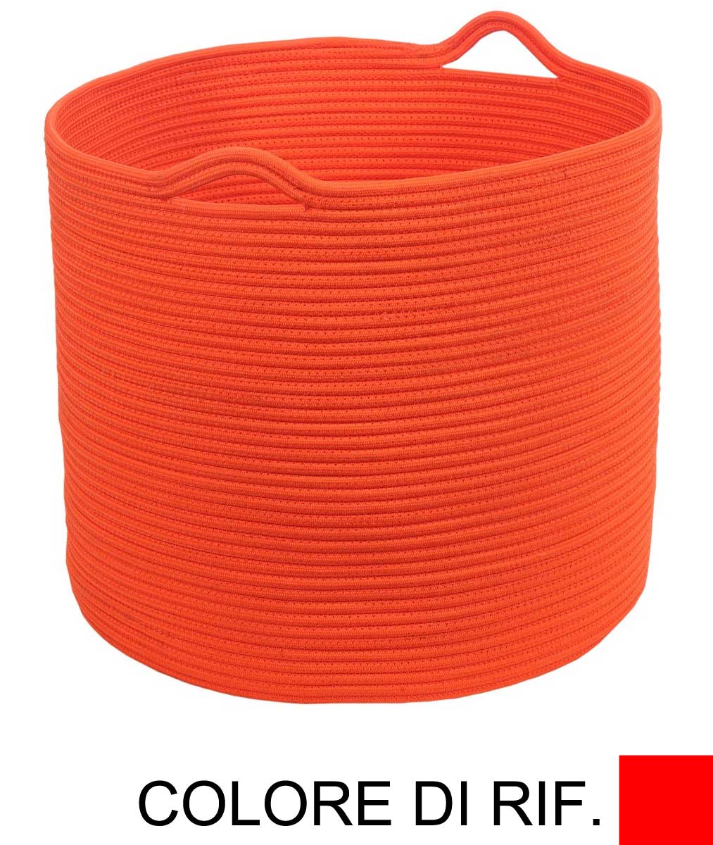 CESTO CON MANICI 47CM ROSSO MANDALAY