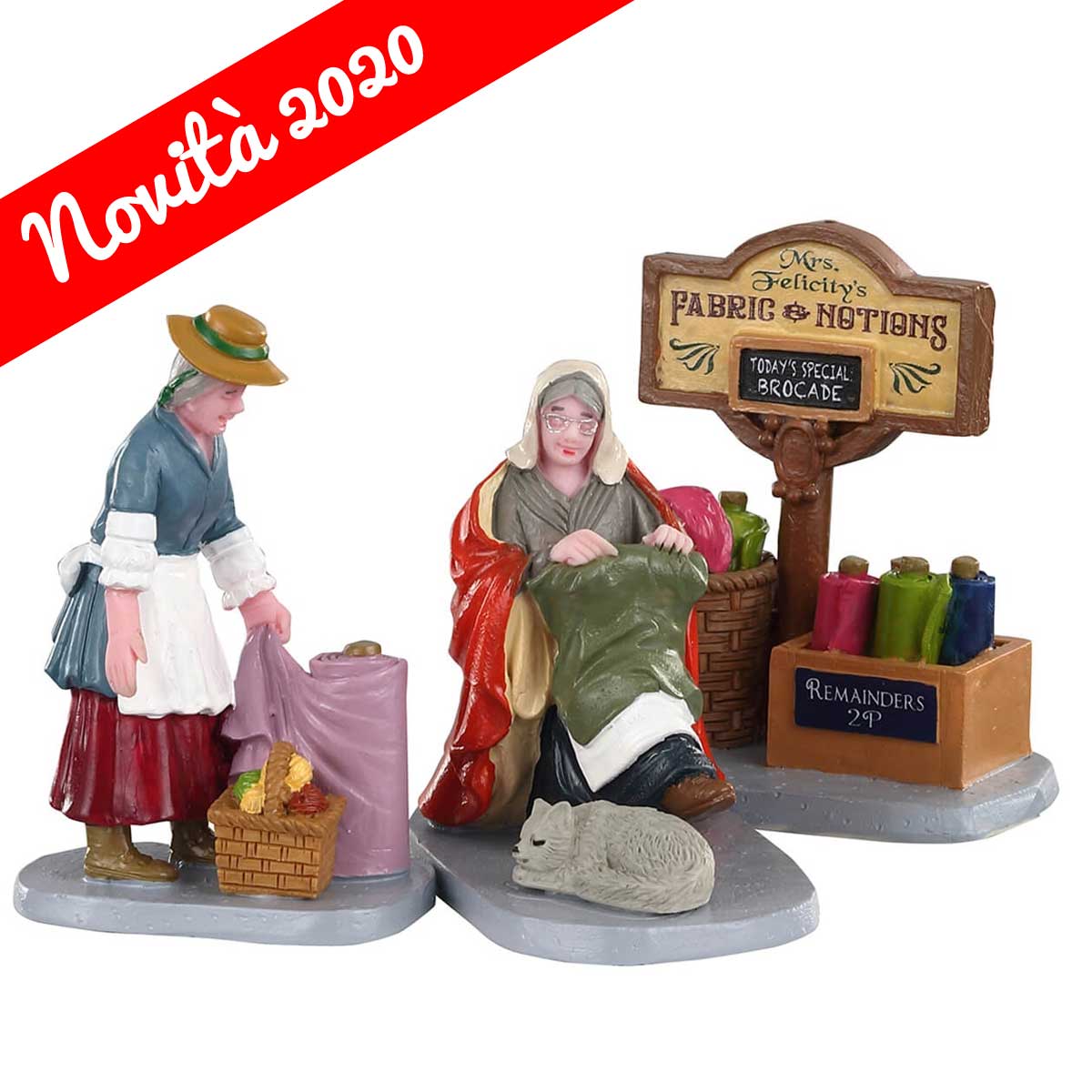 VENDITORE DI TESSUTI - FABRIC VENDOR