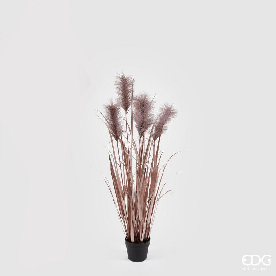 FESTUCA ARTIFICIALE IN VASO COLOR LAVANDA H165CM