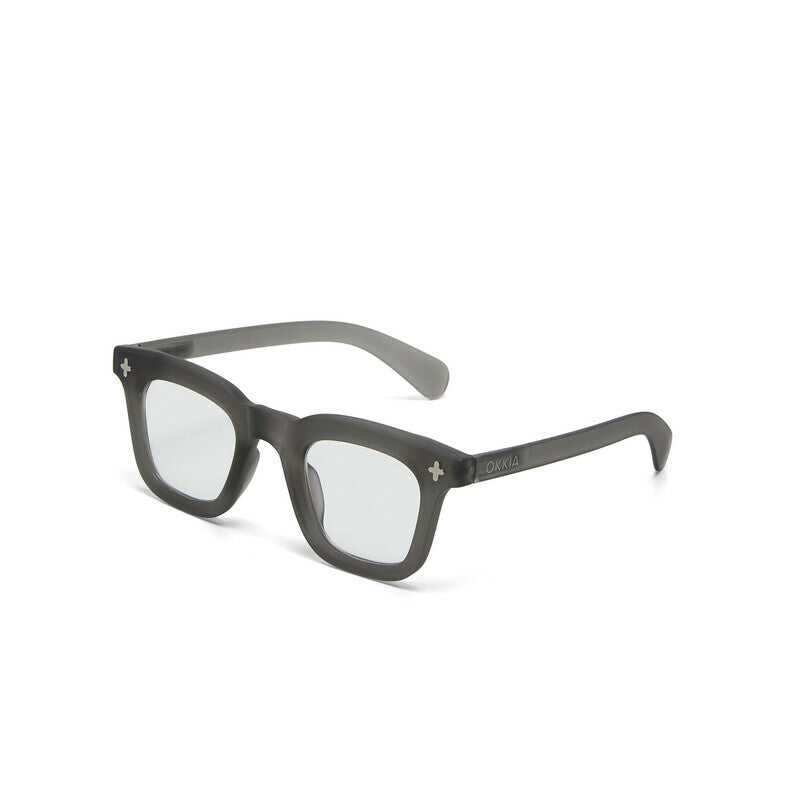 Occhiali da Lettura Diottrie 2.00 Translucent Smoke OKKIA