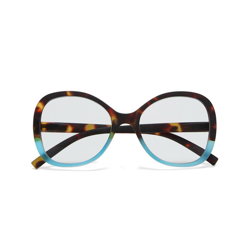Occhiali da lettura Havana e blue OKKIA