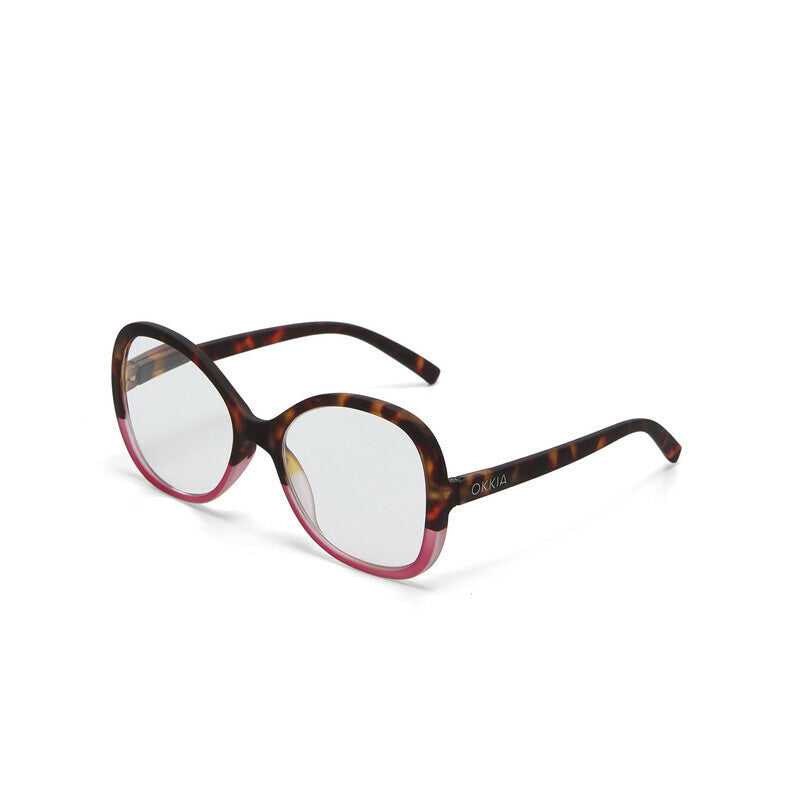Occhiali da Lettura Verona Diottrie 1.00 Havana Pink OKKIA