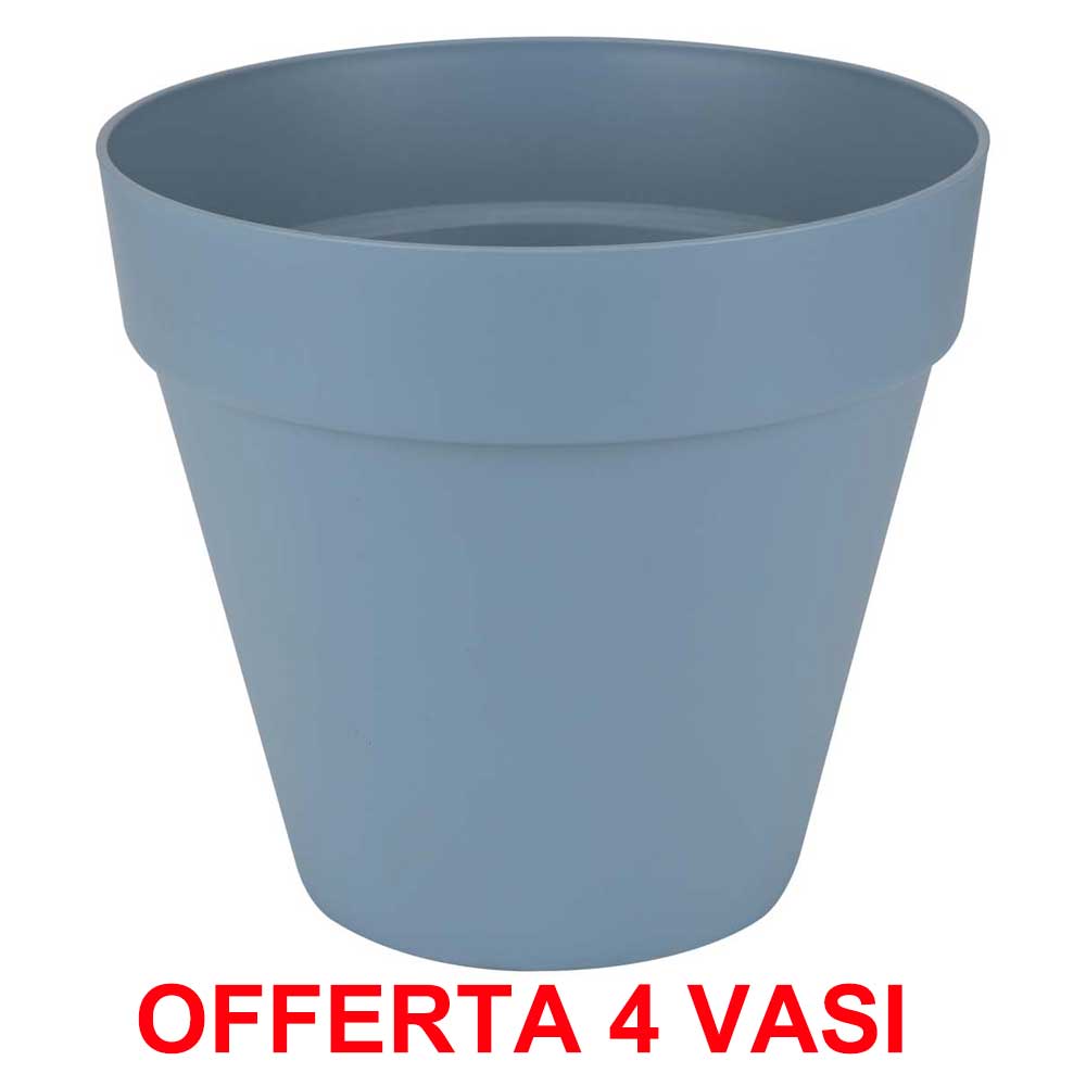 OFFERTA 4 VASO LOFT URBAN ROUND 25 VINTAGE BLUE