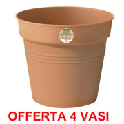 OFFERTA 4 VASO GREEN BASICS GROWPOT 24CM MILD TERRA
