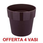 OFFERTA 4 VASO B.FOR ORIGINAL ROUND MINI 7CM MULBERRY PURPLE