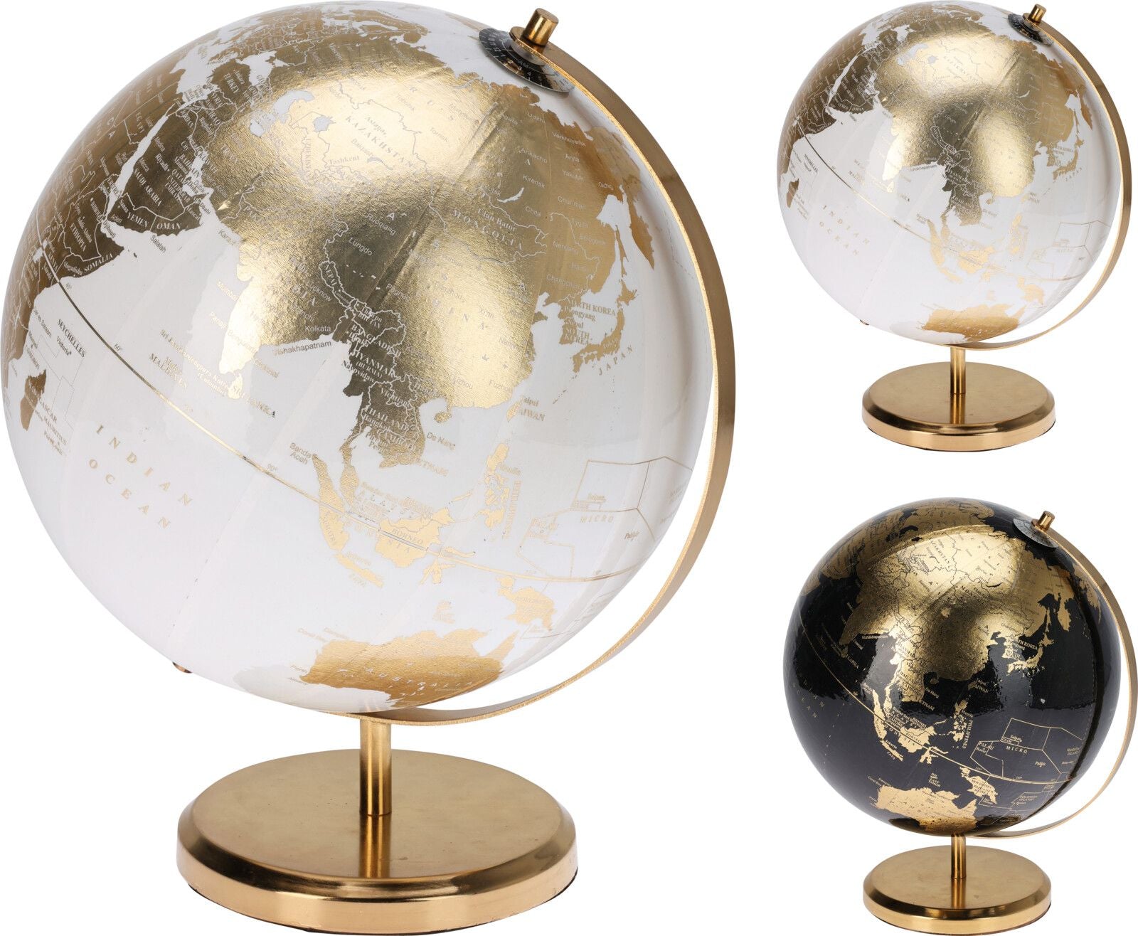 Mappamondo Decorativo da Scrivania - 32 cm colore assortito