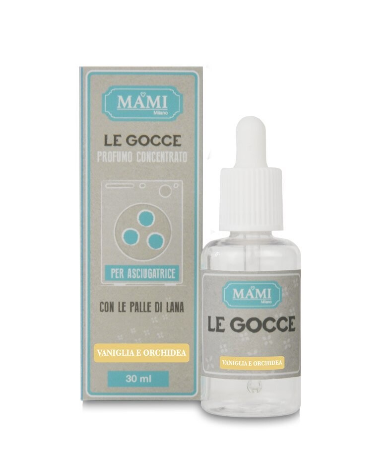 GOCCE PROFUMO CONCENTRATO 30 ML PER SFERE DI LANA VANIGLIA E ORCHIDEA