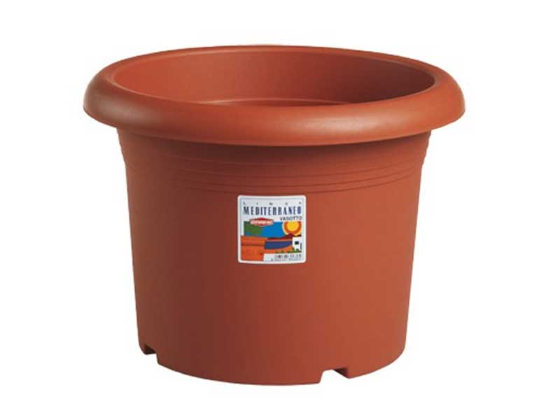 VASO VASOTTO LINEA MEDITERRANEO 40CM COLORE A SCELTA
