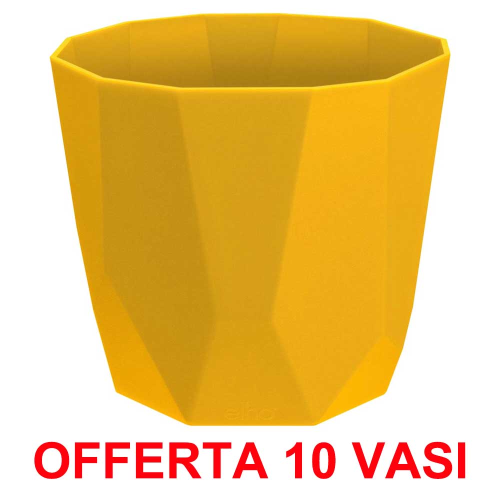 OFFERTA 10 VASO B.FOR ROCK 18CM OCHRE