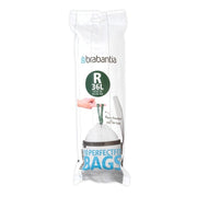 10 PZ SACCHETTI PATTUMIERA PERFECT FIT MOD.R 36 LT BIANCHI