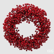 Ghirlanda di Bacche Rosse D30 EDG