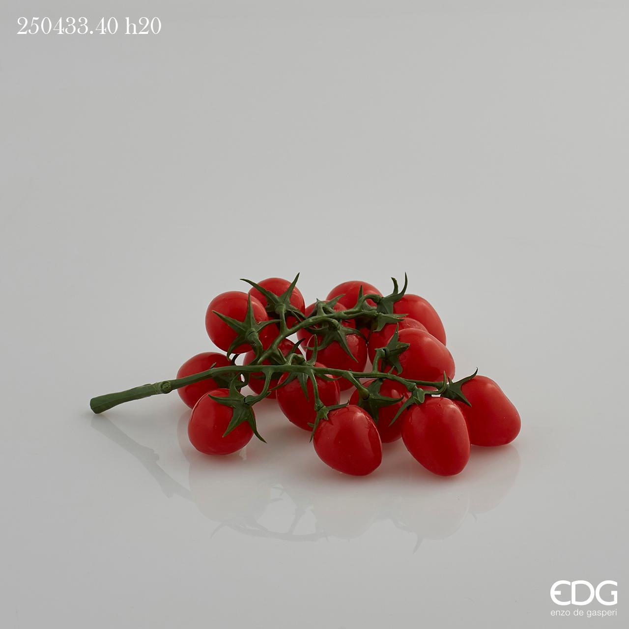 GRAPPOLO DI POMODORI  CILIEGINO H.20 ROSSO