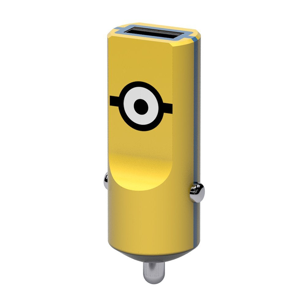 CARICABATTERIE DA AUTO 2.4 A FAST CHARGE I UNIVERSALE MINIONS