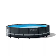ULTRAFRAME XTR POOL 488 x H 122 cm + Sandpumpe + Leiter + Poolfolie
