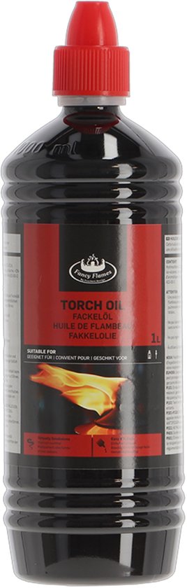 Olio per fiaccole  1L Nero