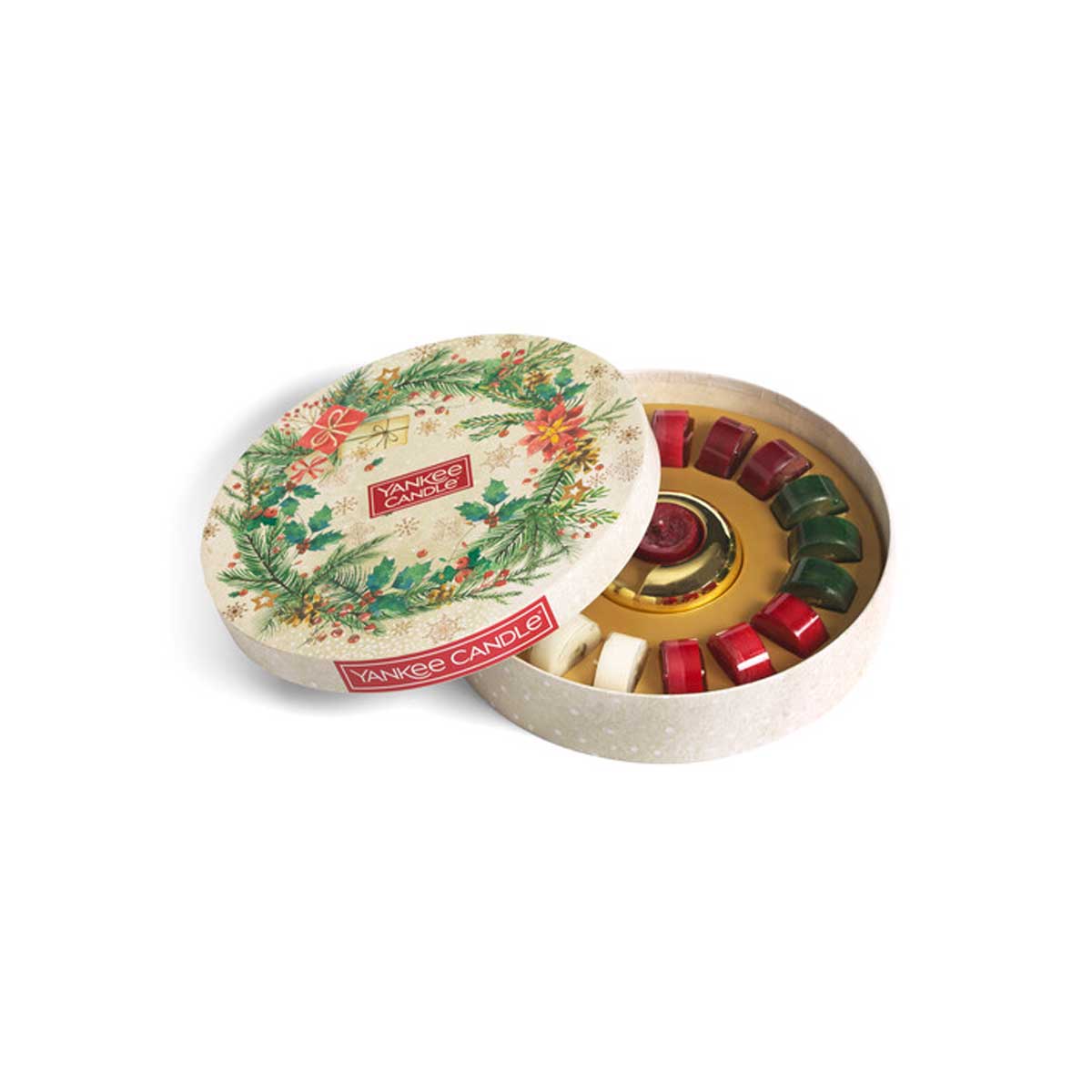 GIFT SET XMAS 2020 18 CANDELE+1 PORTA TEA LIGHT