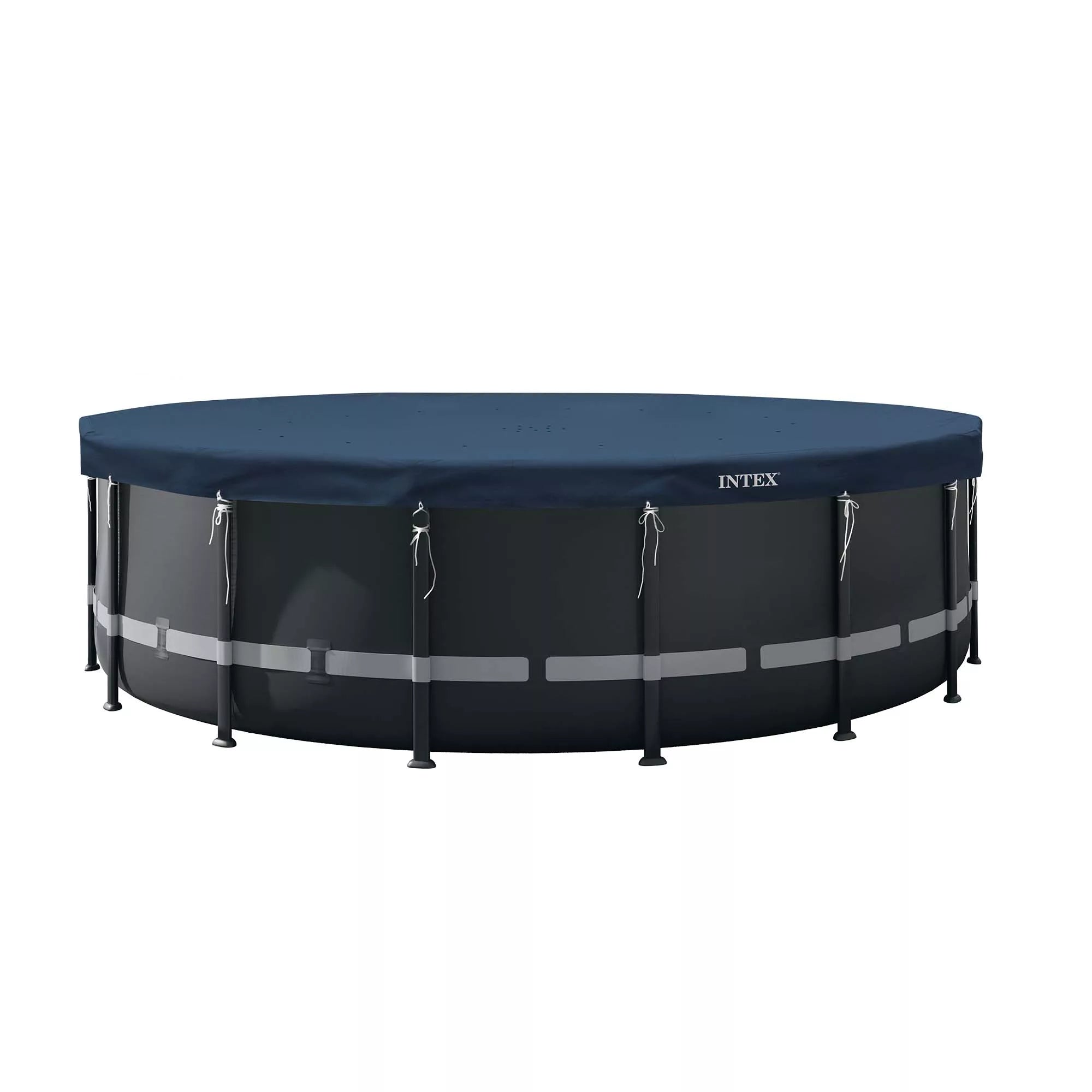 Intex Rundpoolabdeckung D549 cm - Blau