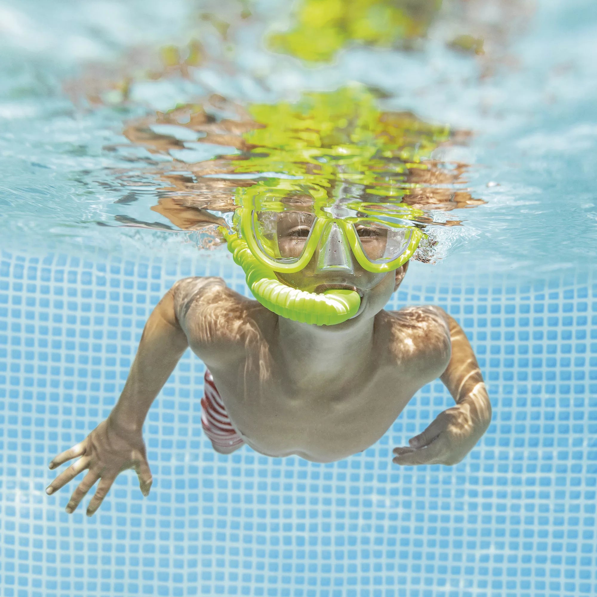 INTEX Metallrahmen-Aufstellpool 220 x 150 x H 60