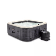 Intex Spa Whirlpool Greystone Deluxe - 196x196x71cm Grau