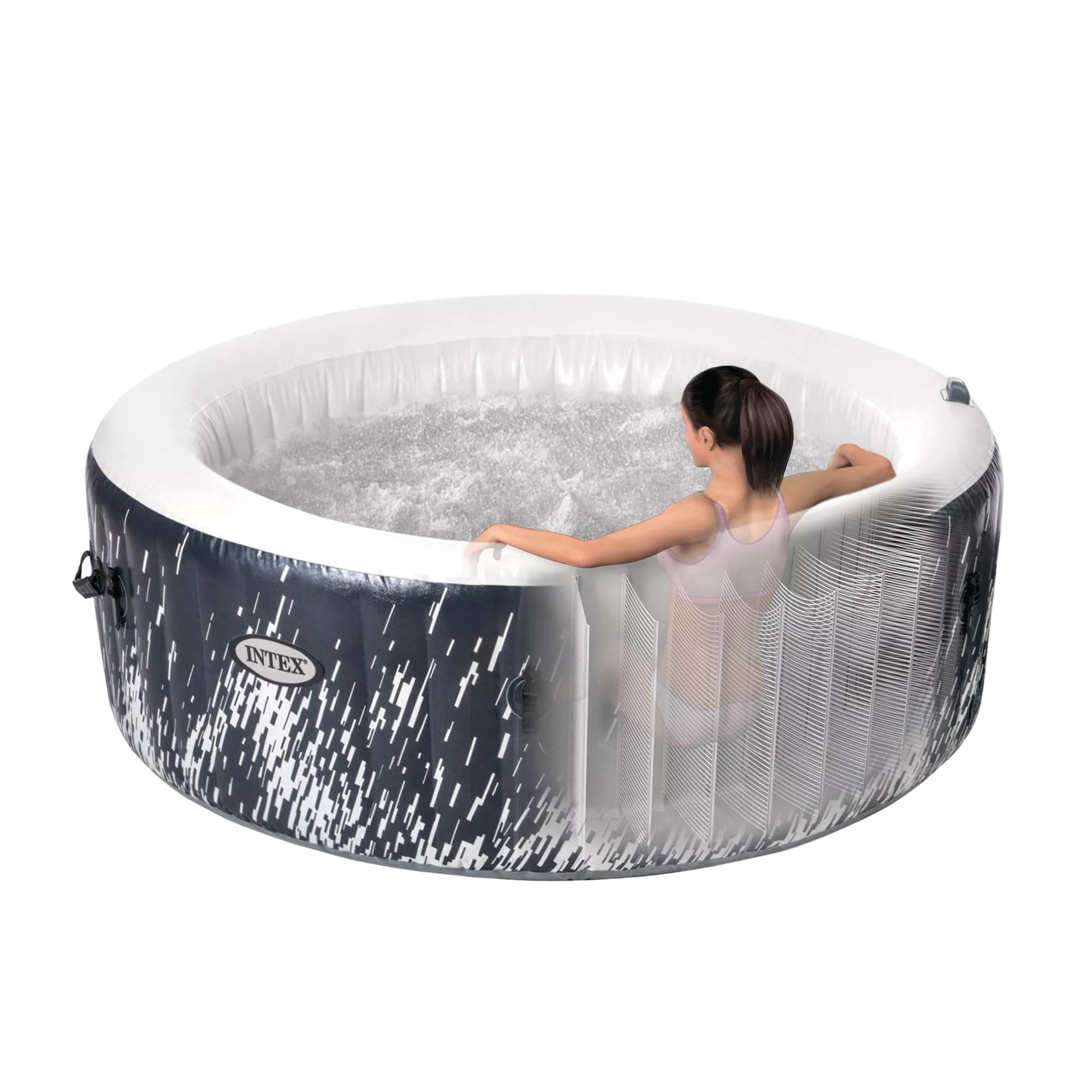 Intex PureSpa Bubble Whirlpool Glow Deluxe 196x71 cm - 28494NP