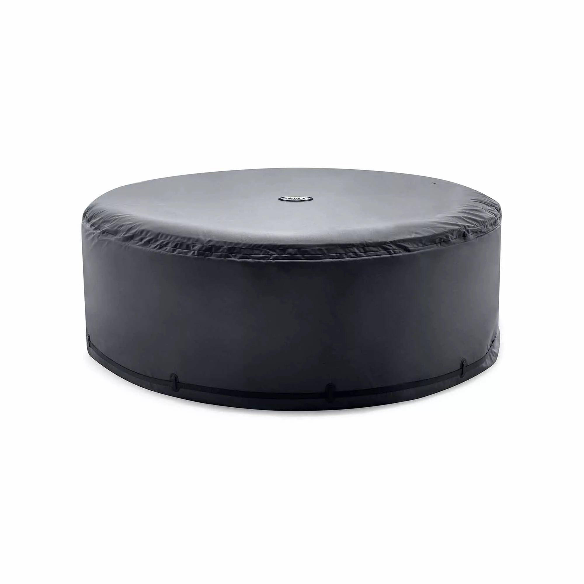 PureSPA Solarabdeckung für runde 6-Sitzer-Whirlpools, 15,55 kg, Schwarz