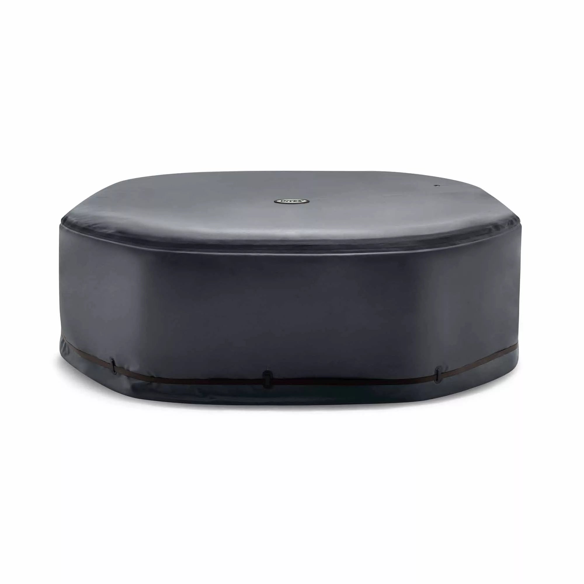 PureSPA Solarabdeckung für achteckigen 4-Sitzer-Whirlpool, Schwarz