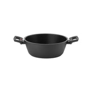CASSERUOLA CON DOPPI MANICI ⌀24 CM "COOK&PLUS" NERA
