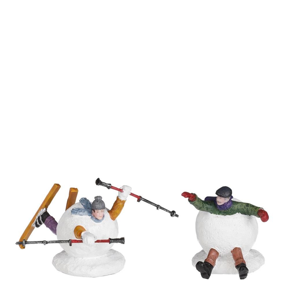 People in snow - Luville