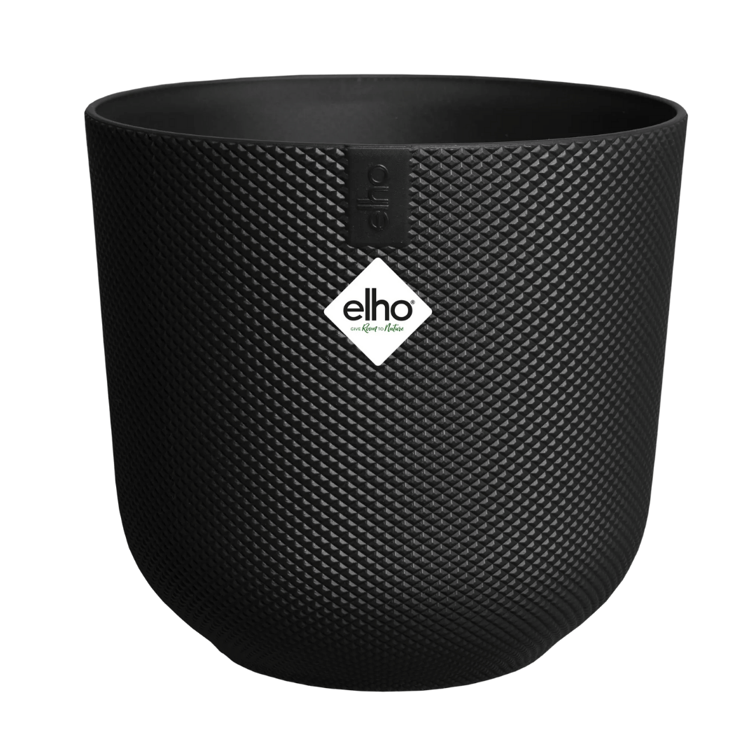 VASO JAZZ ROUND 16CM LIVING BLACK