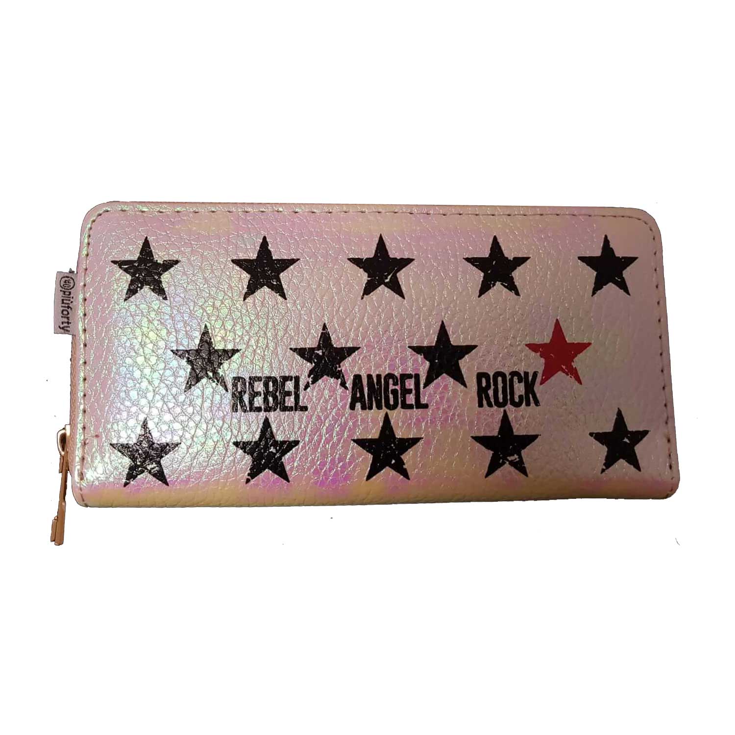 PORTAFOGLIO DONNA REBEL IRIDESCENTE 19.5X9.5X2.5 CM ASSORTITO
