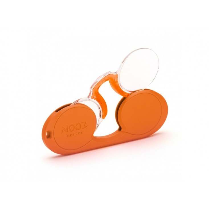 OCCHIALI DA LETTURA OVALI NOOZ COMPATTI DIOTTRIA +1 ARANCIONE