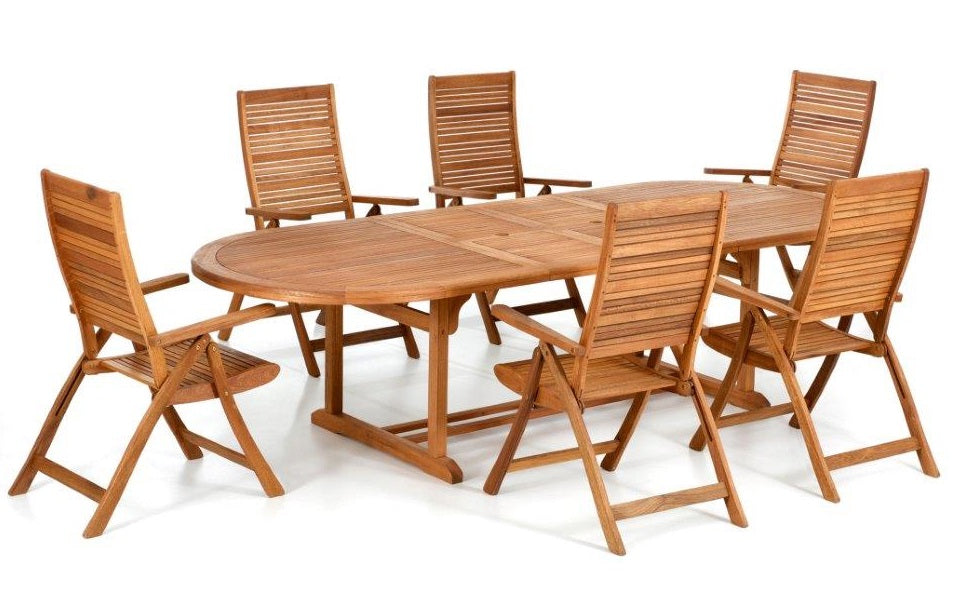 TAVOLO ALLUNGABILE 200/245/290x110CM TEXAS IN LEGNO