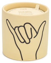 PADDYWAX Candela in Vetro Impressions "Hang Loose" Fragranza Rosa Oceanica e Alloro 163gr